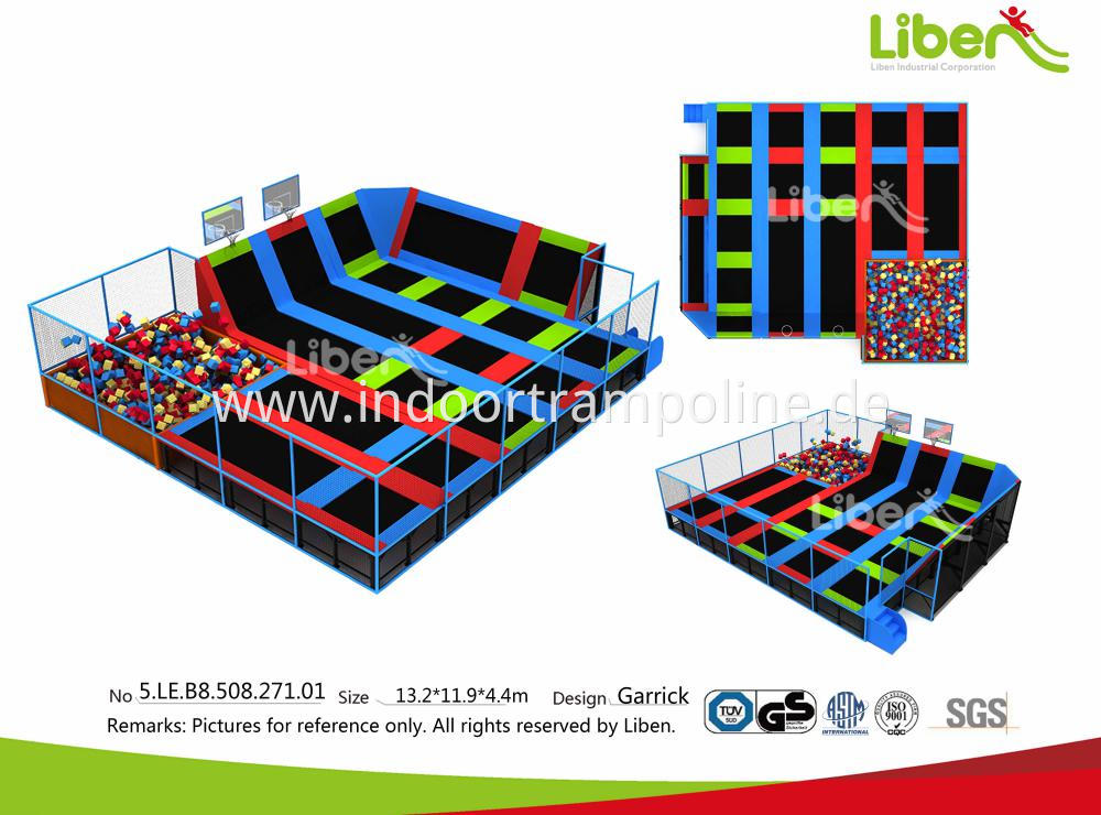 Big Commercial Indoor Trampoline